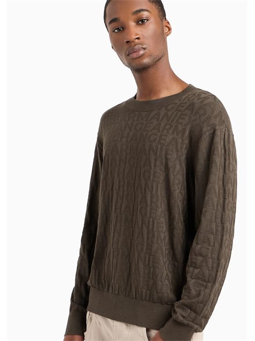 sweater man green ARMANI EXCHANGE | 6DZM1RZM4DZ/1897